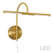 Dainolite Ltd - PICLED-152-AGB - LED Picture Light - Display/Exhibit - Aged Brass