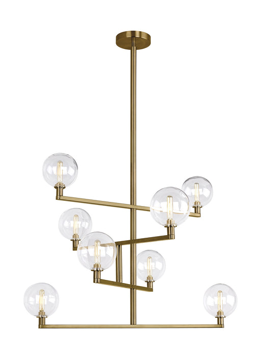 Tech Lighting - 700GMBCR-LED927 - LED Chandelier - Gambit - Aged Brass