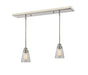 Z-Lite - 428MP-2BN - Two Light Island Pendant - Annora - Brushed Nickel