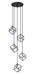 Z-Lite - 478-5BRZ-OBR - Five Light Chandelier - Vertical - Bronze / Olde Brass