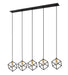 Z-Lite - 478-5L-BRZ-OBR - Five Light Linear Chandelier - Vertical - Bronze / Olde Brass