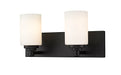 Z-Lite - 485-2V-MB - Two Light Vanity - Soledad - Matte Black