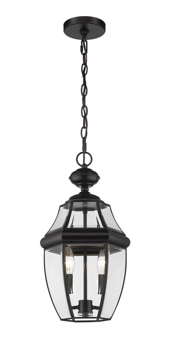 Z-Lite - 580CHM-BK - Two Light Outdoor Chain Mount - Westover - Black