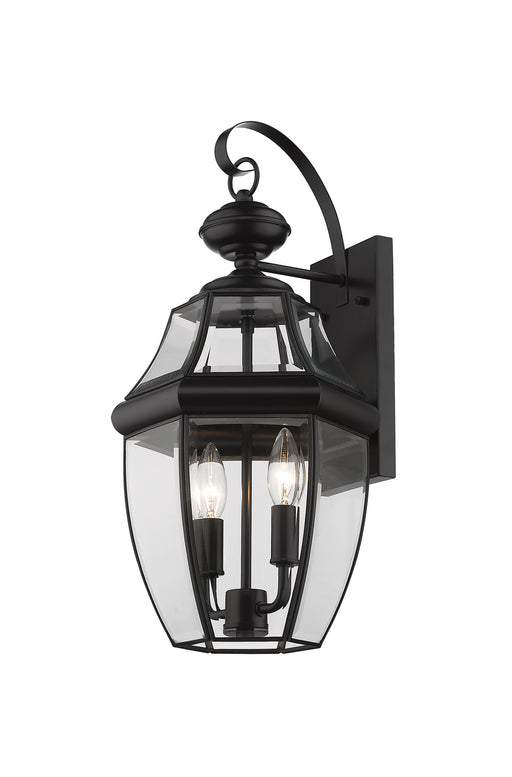 Z-Lite - 580M-BK - Two Light Outdoor Wall Sconce - Westover - Black