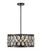 Z-Lite - 6010-20MB - Five Light Chandelier - Dealey - Matte Black