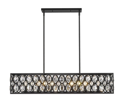 Dealey Seven Light Linear Chandelier