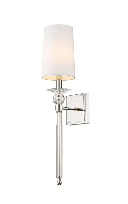 Z-Lite - 804-1S-PN - One Light Wall Sconce - Ava - Polished Nickel