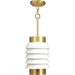 Progress Lighting - P500194-160 - One Light Pendant - Point Dume - Brushed Brass