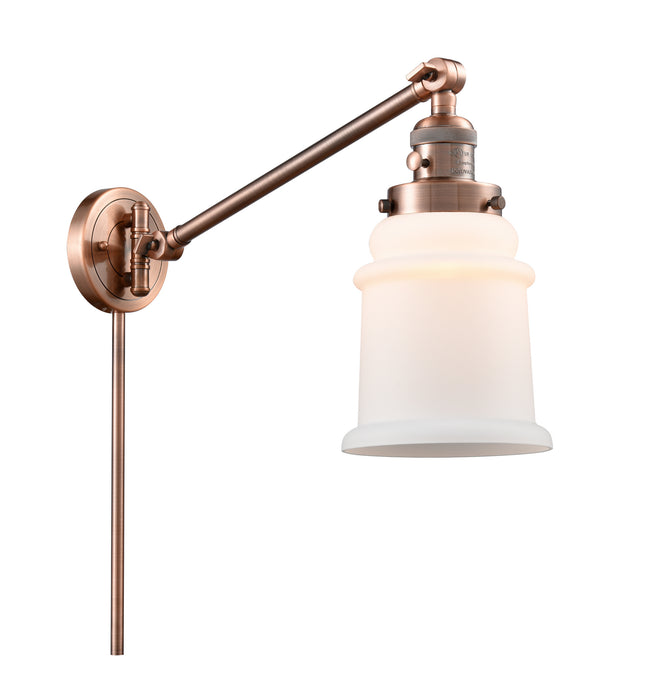Innovations - 237-AC-G181 - One Light Swing Arm Lamp - Franklin Restoration - Antique Copper