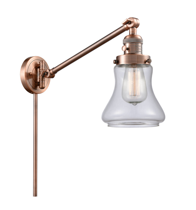 Innovations - 237-AC-G192 - One Light Swing Arm Lamp - Franklin Restoration - Antique Copper