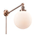 Innovations - 237-AC-G201-10 - One Light Swing Arm Lamp - Franklin Restoration - Antique Copper