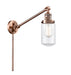 Innovations - 237-AC-G312 - One Light Swing Arm Lamp - Franklin Restoration - Antique Copper