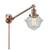 Innovations - 237-AC-G534 - One Light Swing Arm Lamp - Franklin Restoration - Antique Copper