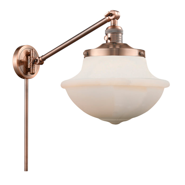 Innovations - 237-AC-G541 - One Light Swing Arm Lamp - Franklin Restoration - Antique Copper
