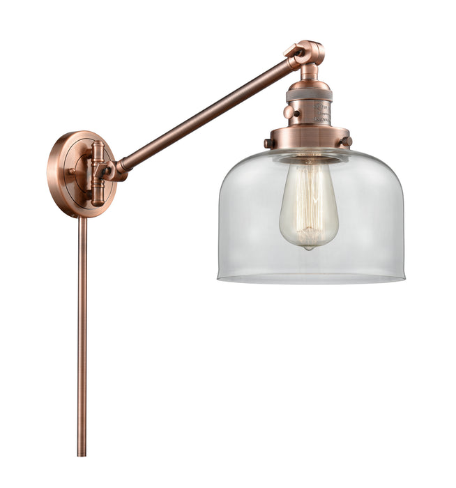 Innovations - 237-AC-G72 - One Light Swing Arm Lamp - Franklin Restoration - Antique Copper