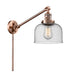 Innovations - 237-AC-G74 - One Light Swing Arm Lamp - Franklin Restoration - Antique Copper