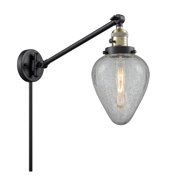 Innovations - 237-BAB-G165 - One Light Swing Arm Lamp - Franklin Restoration - Black Antique Brass
