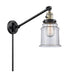 Innovations - 237-BAB-G182 - One Light Swing Arm Lamp - Franklin Restoration - Black Antique Brass