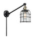 Innovations - 237-BAB-G54-CE - One Light Swing Arm Lamp - Franklin Restoration - Black Antique Brass