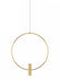 Tech Lighting - 700MOLAY13NB-LED930 - LED Pendant - Mini Layla - Natural Brass