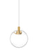 Tech Lighting - 700MOPLNCNB-LED930 - LED Pendant - Mini Palona - Natural Brass