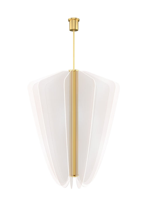 Tech Lighting - 700NYR42BR-LED930 - LED Chandelier - Nyra - Plated Brass