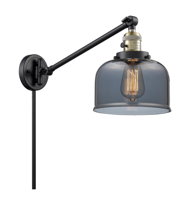 Innovations - 237-BAB-G73 - One Light Swing Arm Lamp - Franklin Restoration - Black Antique Brass