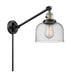 Innovations - 237-BAB-G74 - One Light Swing Arm Lamp - Franklin Restoration - Black Antique Brass