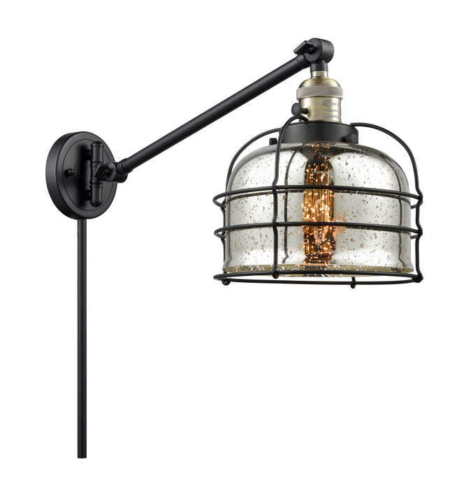 Innovations - 237-BAB-G78-CE - One Light Swing Arm Lamp - Franklin Restoration - Black Antique Brass