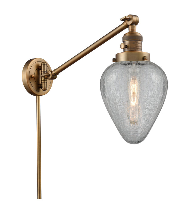 Innovations - 237-BB-G165 - One Light Swing Arm Lamp - Franklin Restoration - Brushed Brass