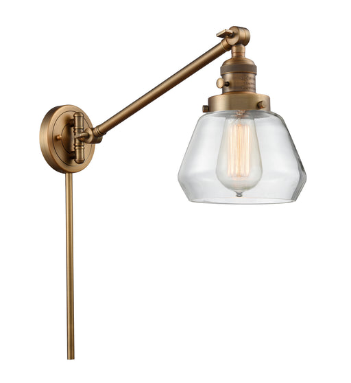 Innovations - 237-BB-G172 - One Light Swing Arm Lamp - Franklin Restoration - Brushed Brass