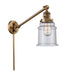 Innovations - 237-BB-G184 - One Light Swing Arm Lamp - Franklin Restoration - Brushed Brass