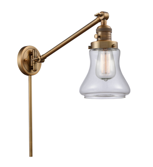 Innovations - 237-BB-G192 - One Light Swing Arm Lamp - Franklin Restoration - Brushed Brass