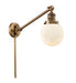 Innovations - 237-BB-G201-6 - One Light Swing Arm Lamp - Franklin Restoration - Brushed Brass