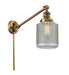 Innovations - 237-BB-G262 - One Light Swing Arm Lamp - Franklin Restoration - Brushed Brass