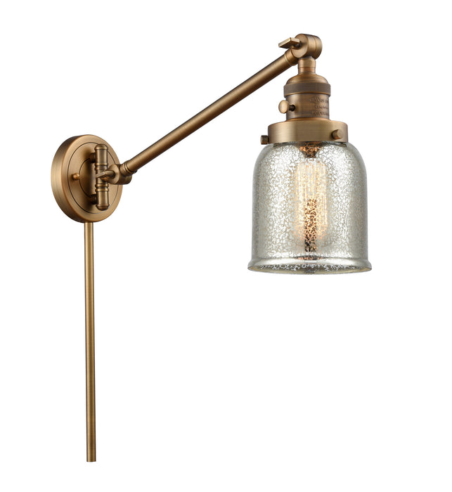 Innovations - 237-BB-G58 - One Light Swing Arm Lamp - Franklin Restoration - Brushed Brass