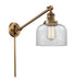 Innovations - 237-BB-G72 - One Light Swing Arm Lamp - Franklin Restoration - Brushed Brass
