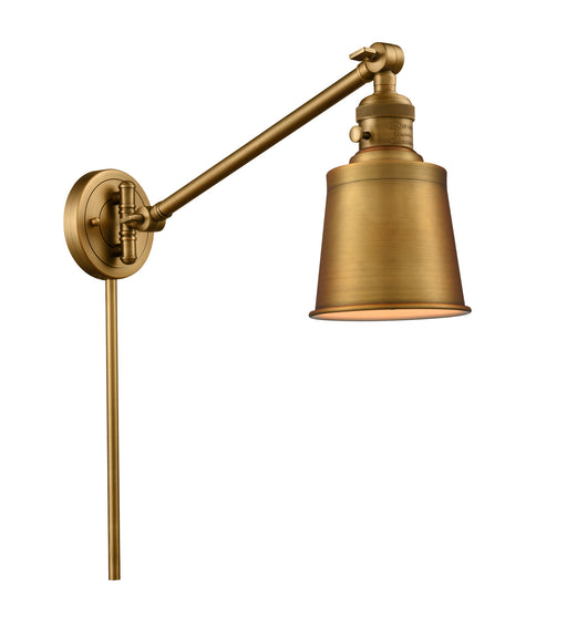 Innovations - 237-BB-M9-BB - One Light Swing Arm Lamp - Franklin Restoration - Brushed Brass