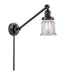 Innovations - 237-BK-G182S - One Light Swing Arm Lamp - Franklin Restoration - Matte Black