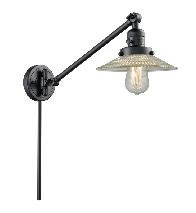 Innovations - 237-BK-G2 - One Light Swing Arm Lamp - Franklin Restoration - Matte Black