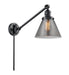 Innovations - 237-BK-G43 - One Light Swing Arm Lamp - Franklin Restoration - Matte Black
