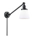 Innovations - 237-BK-G61 - One Light Swing Arm Lamp - Franklin Restoration - Matte Black