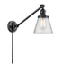 Innovations - 237-BK-G64 - One Light Swing Arm Lamp - Franklin Restoration - Matte Black
