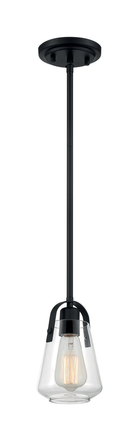 Nuvo Lighting - 60-7106 - One Light Mini Pendant - Skybridge - Matte Black