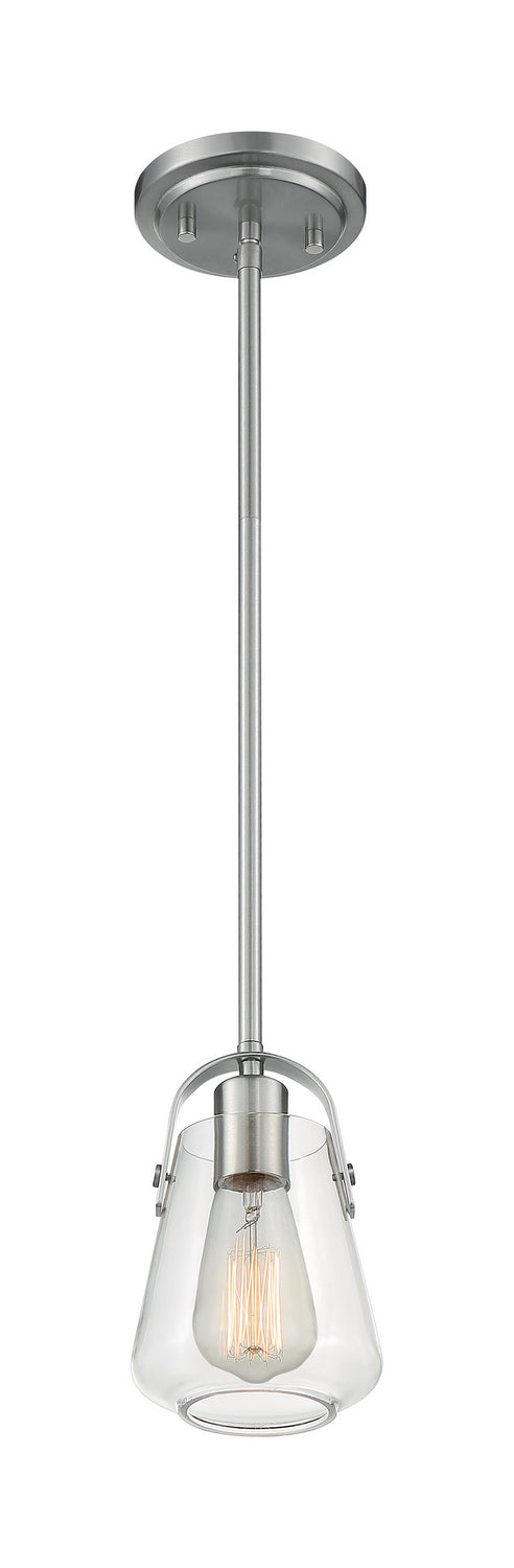 Nuvo Lighting - 60-7116 - One Light Mini Pendant - Skybridge - Brushed Nickel