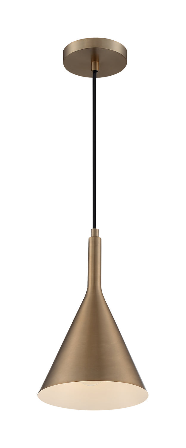 Nuvo Lighting - 60-7118 - One Light Pendant - Lightcap - Burnished ...