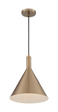 Nuvo Lighting - 60-7118 - One Light Pendant - Lightcap - Burnished ...