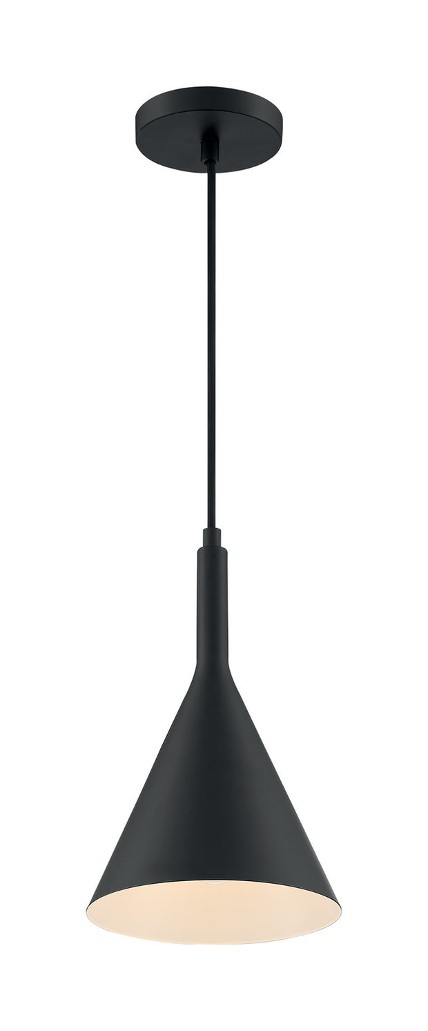 Nuvo Lighting - 60-7118 - One Light Pendant - Lightcap - Burnished ...