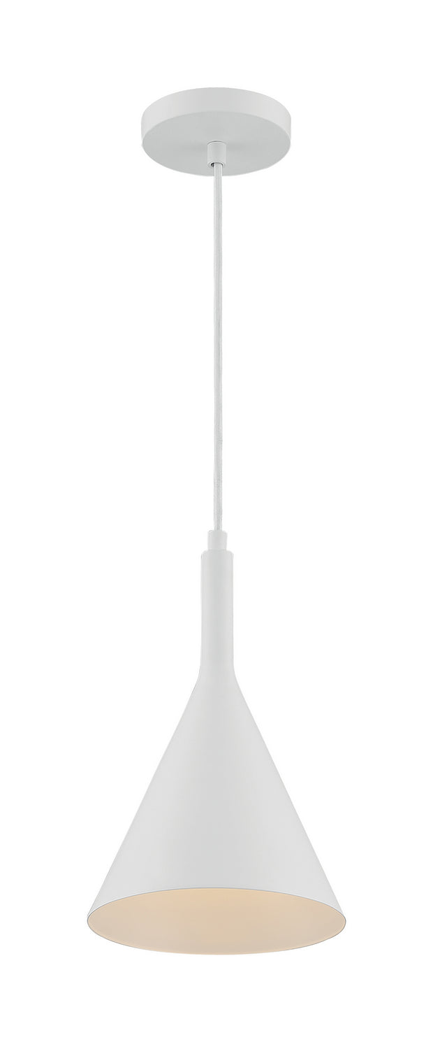 Nuvo Lighting - 60-7118 - One Light Pendant - Lightcap - Burnished ...