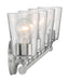 Four Light Vanity-Bathroom Fixtures-Nuvo Lighting-Lighting Design Store